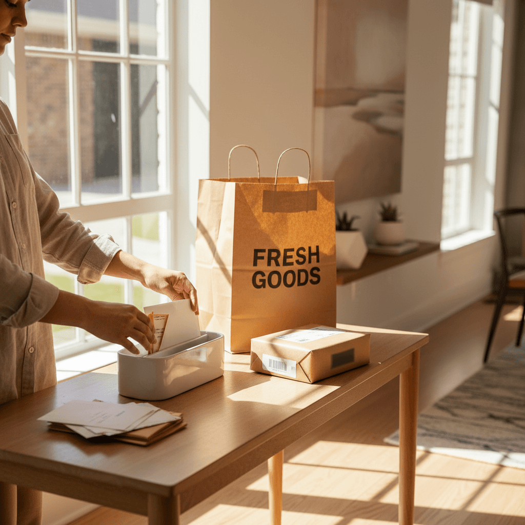Professional mail forwarding and package management